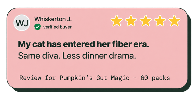 A review from a Pumpkin's customer